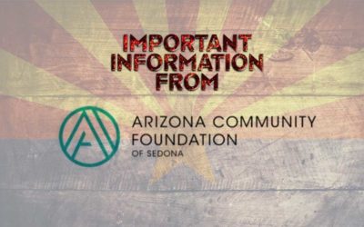 Important Information from Arizona Community Foundation