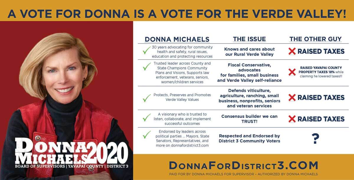 A Vote for Donna is a Vote for the Verde Valley