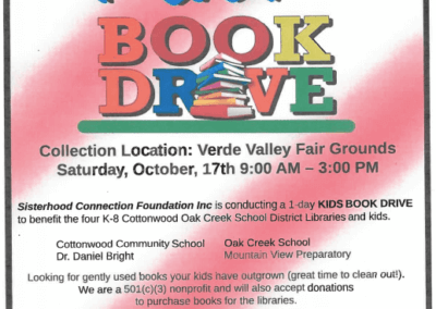 KidsBookDriveSisterhoodConnectionFoundation101720