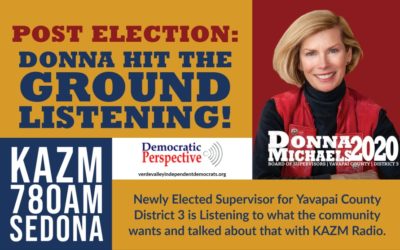 Donna Hits the Ground Listening!