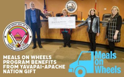 Yavapai-Apache Nation Donates to VV Meals On Wheels Program