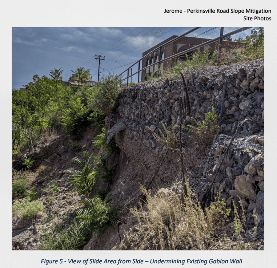 Jerome Slide Mitigation Project Underway